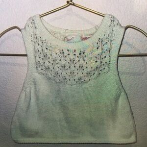 Kids White Lace Camisole